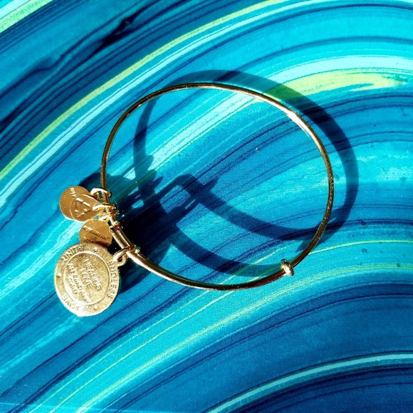 Alex and Ani, Healing Love, Sparkling, Charm Bracelet - Picture 5 of 7